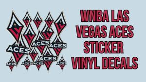 WNBA Las Vegas Aces Sticker Vinyl Decals