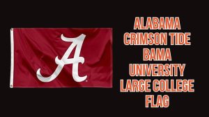 Alabama Crimson Tide Bama University Large College Flag