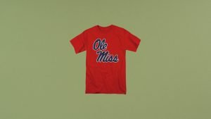 NCAA Ole Miss Rebels Distressed Primary Tee Shirt Review