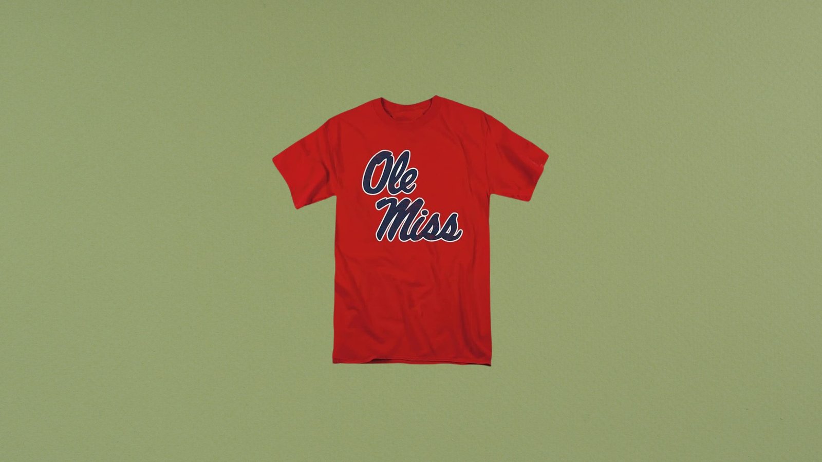 NCAA Ole Miss Rebels Distressed Primary Tee Shirt Review