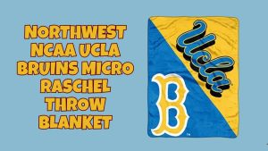 Northwest NCAA UCLA Bruins Micro Raschel Throw Blanket