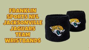 Franklin Sports NFL Jacksonville Jaguars Team Wristbands