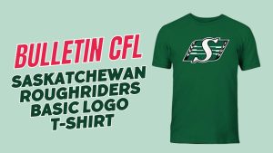 Bulletin CFL Saskatchewan Roughriders Basic Logo T-Shirt