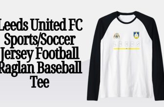 Leeds United FC Sports/Soccer Jersey Football Raglan Baseball Tee