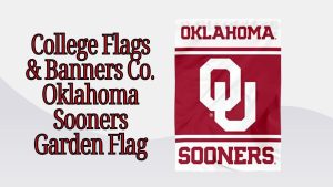 College Flags & Banners Co. Oklahoma Sooners Garden Flag