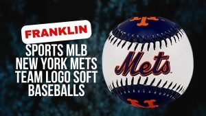 Franklin Sports MLB New York Mets Team Logo Soft Baseballs