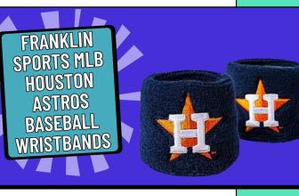 Franklin Sports MLB Houston Astros Baseball Wristbands