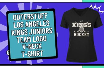 Outerstuff Los Angeles Kings Juniors Team Logo V-Neck T-Shirt