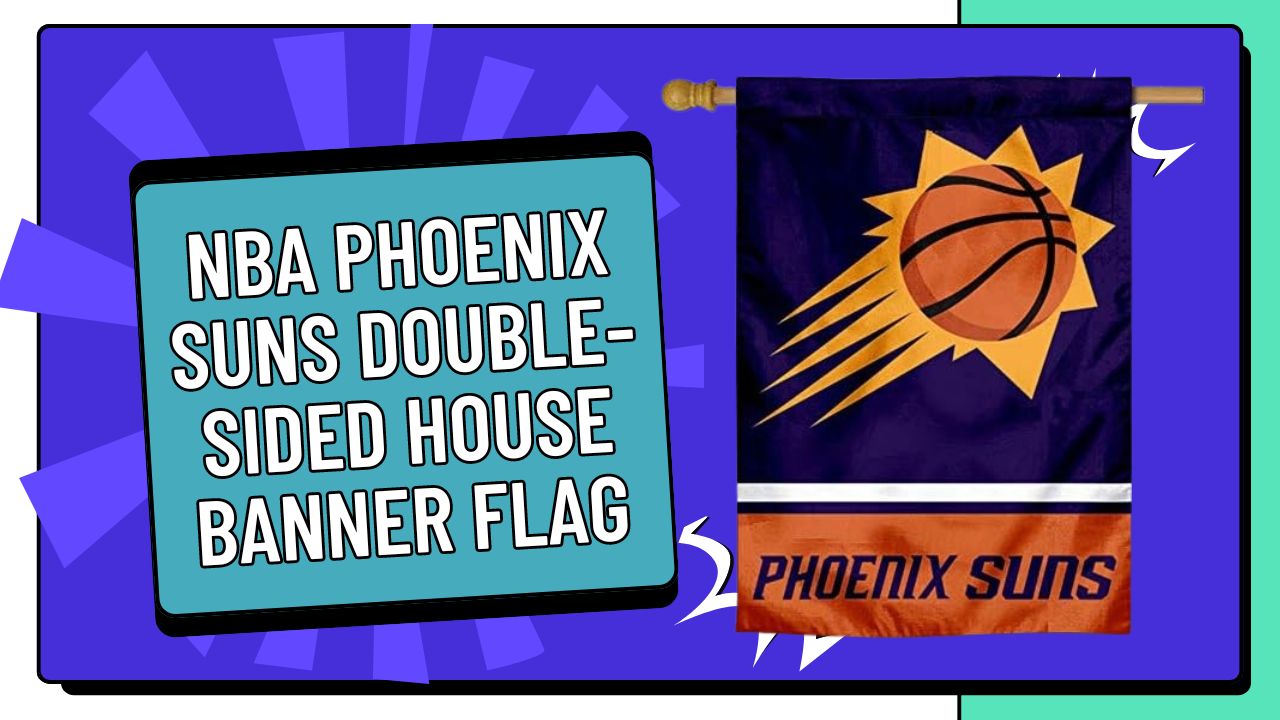 NBA Phoenix Suns Double-Sided House Banner Flag