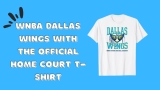 Show Your Love for the WNBA Dallas Wings with the Official Home Court T-Shirt