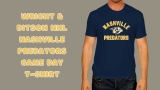 Show Your True Predators Pride with the Wright & Ditson NHL Nashville Predators Game Day T-Shirt!