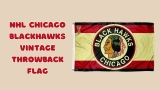 Discover the Perfect NHL Chicago Blackhawks Vintage Throwback Flag for Die-Hard Fans