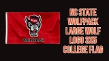 NC State Wolfpack Large Wolf Logo 3×5 College Flag Review: A Must-Have for Wolfpack Fans!