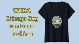 Celebrating Team Spirit: The Ultimate Guide to WNBA Chicago Sky Fan Base T-Shirts